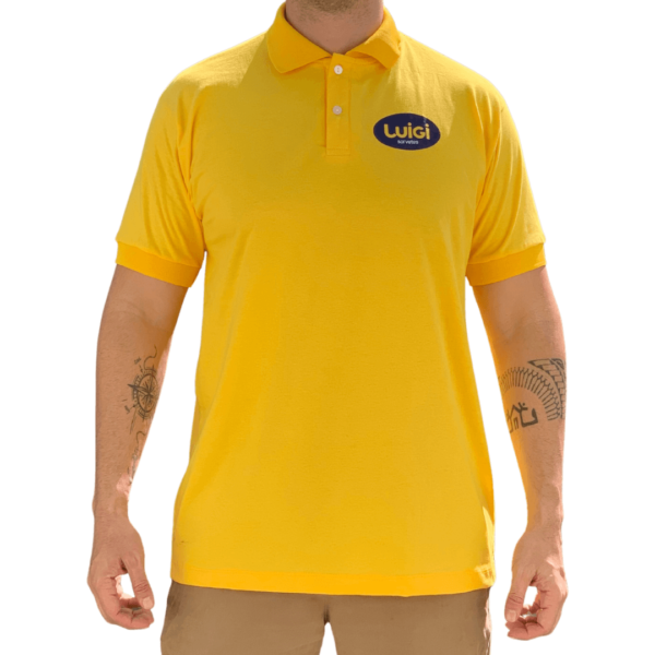 Camisa amarela Malha 30.1